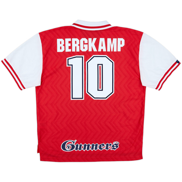 1996-98 Arsenal Home Shirt Bergkamp #10 - 10/10 - (XXL)