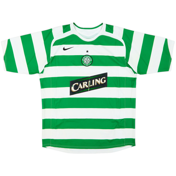 2005-07 Celtic Home Shirt - 4/10 - (L)