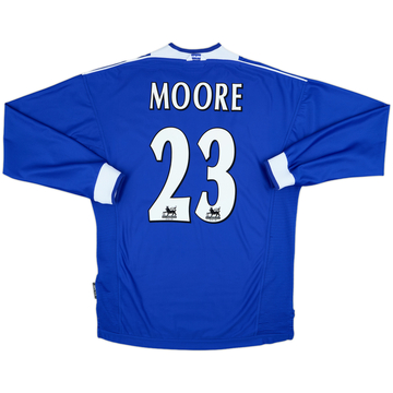 1999-00 Everton Home L/S Shirt Moore #23 - 8/10 - (L)