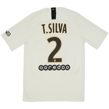 2018-19 Paris Saint-Germain Away Shirt T.Silva #2 - 8/10 - (S)