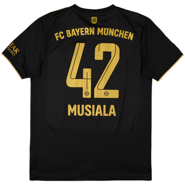 2021-22 Bayern Munich Away Shirt Musiala #42 - 10/10 - (M)