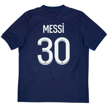 2022-23 Paris Saint-Germain Home Shirt Messi #30 - 5/10 - (L)