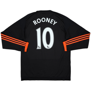2015-16 Manchester United Third L/S Shirt Rooney #10 - 5/10 - (L)