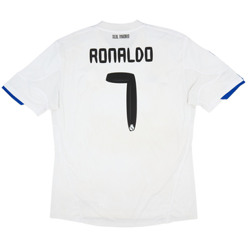 2010-11 Real Madrid Home Shirt Ronaldo #7 - 5/10 - (XXL)