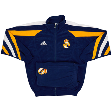 1998-99 Real Madrid adidas Tracksuit - 8/10 - (S)