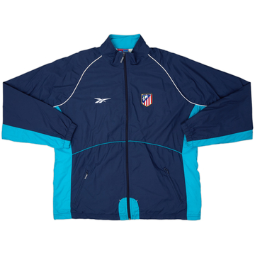 2000-01 Atletico Madrid Reebok Track Jacket - 8/10 - (XL)