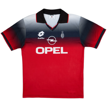 1996-97 AC Milan Lotto Training Shirt - 6/10 - (M/L)