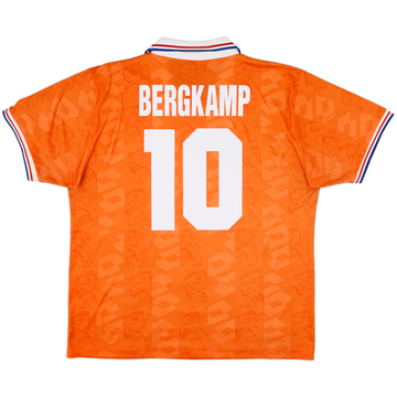 1994 Netherlands Home Shirt Bergkamp #10 - 6/10 - (XL)