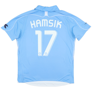 2008-09 Napoli Home Shirt Hamsik #17 - 8/10 - (L)