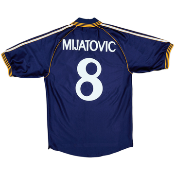 1998-99 Real Madrid Third Shirt Mijatovic #8 - 8/10 - (S)