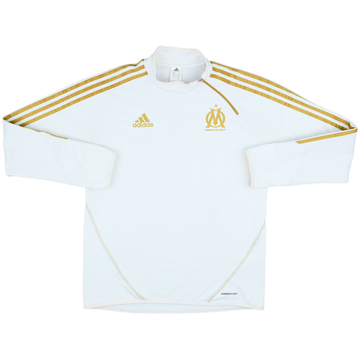 2013-13 Olympique Marseille adidas 1/4 Zip Drill Top - 6/10 - (L)