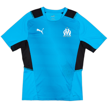 2021-22 Olympique Marseille Puma Training Shirt - 8/10 - (M)
