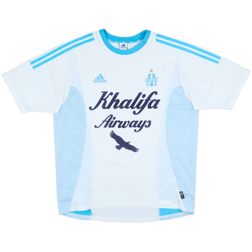 2002-03 Olympique Marseille Home Shirt - 6/10 - (L)