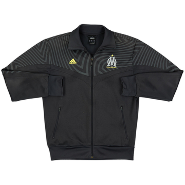 2009-10 Olympique Marseille adidas Track Jacket - 7/10 - (L)