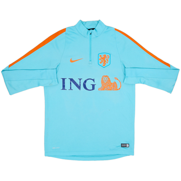 2016-18 Netherlands Nike 1/4 Zip Training Top - 6/10 - (M)