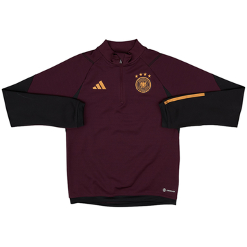 2022-23 Germany adidas 1/4 Zip Drill Top - 10/10 - (L.Boys)