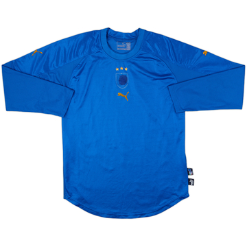2004-06 Italy Home L/S Shirt - 3/10 - (M)