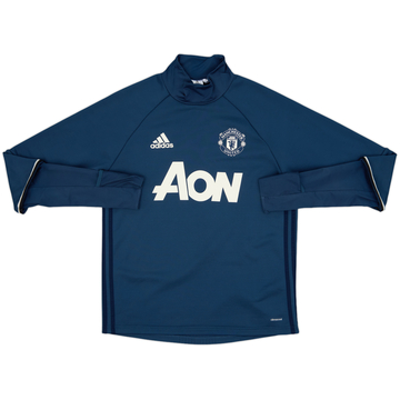 2016-17 Manchester United adidas Drill Top - 7/10 - (M)