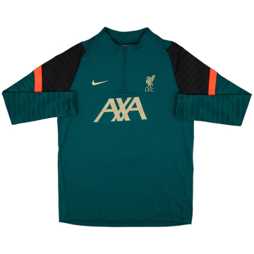 2022-23 Liverpool Nike 1/4 Zip Training Top - 8/10 - (L)