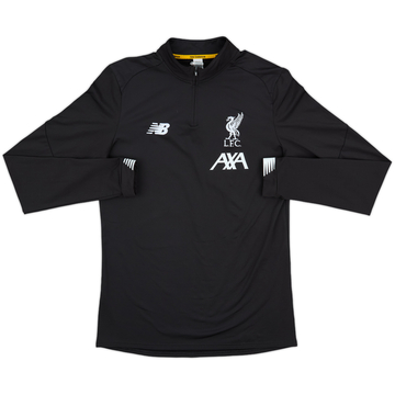 2019-20 Liverpool New Balance 1/4 Zip Drill Top - 8/10 - (M)