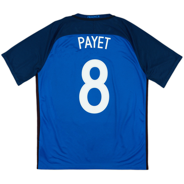 2016-17 France Home Shirt Payet #8 - 8/10 - (L)