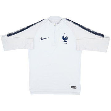 2018-19 France Nike 1/4 Zip Training Top - 6/10 - (S)
