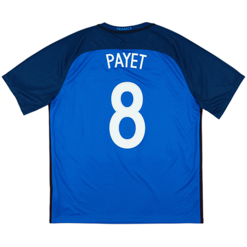 2016-17 France Home Shirt Payet #8 - 10/10 - (XL)