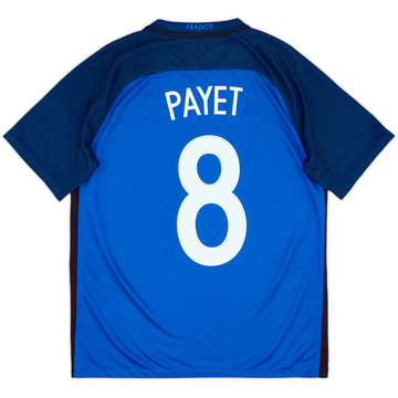 2016-17 France Home Shirt Payet #8 - 6/10 - (M)