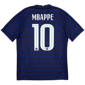 2020-21 France Home Shirt Mbappe #10 - 7/10 - (M)