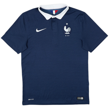 2014-15 France Home Shirt - 9/10 - (S)