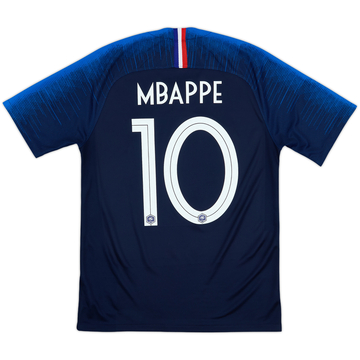 2018 France Home Shirt Mbappe #10 - 7/10 - (S)
