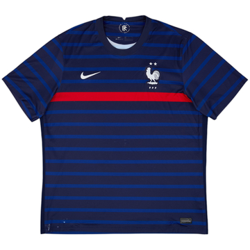 2020-21 France Home Shirt - 5/10 - (XL)