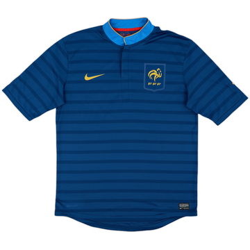 2012-13 France Authentic Home Shirt - 8/10 - (M)