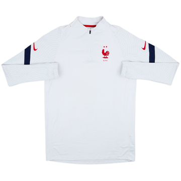 2020-21 France Nike 1/4 Zip Drill Top - 5/10 - (M)