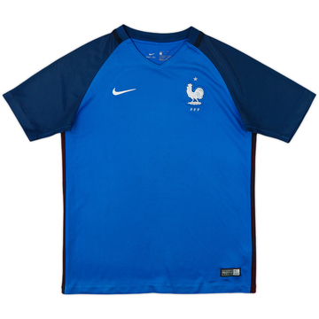 2016-17 France Home Shirt - 6/10 - (L.Boys)