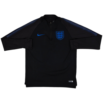 2018-19 England Nike 1/4 Zip Drill Top - 8/10 - (M)