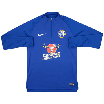 2018-19 Chelsea Nike 1/4 Zip Drill Top - 9/10 - (S)