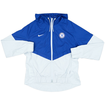 2017-18 Chelsea adidas Hooded Rain Jacket - 9/10 - (M)