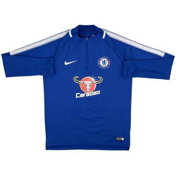 2017-18 Chelsea Nike 1/4 Zip Training Top - 8/10 - (M)