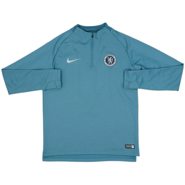 2018-19 Chelsea Nike 1/4 Zip Training Top - 10/10 - (M)
