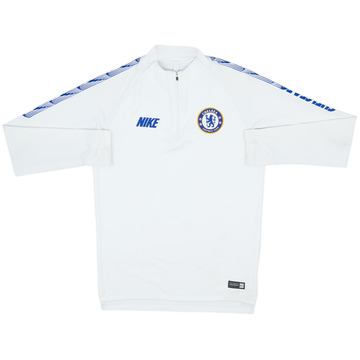 2019-20 Chelsea Nike 1/4 Zip Training Top - 6/10 - (S)