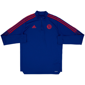 2021-22 Bayern Munich adidas 1/4 Zip Drill Top - 7/10 - (L)