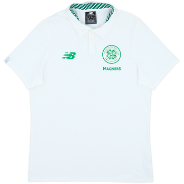 2017-18 Celtic New Balance Polo Shirt - 7/10 - (M)