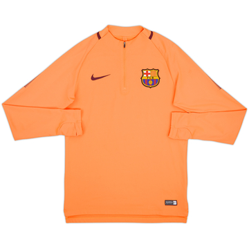 2017-18 Barcelona Nike 1/4 Zip Drill Top - 9/10 - (S)