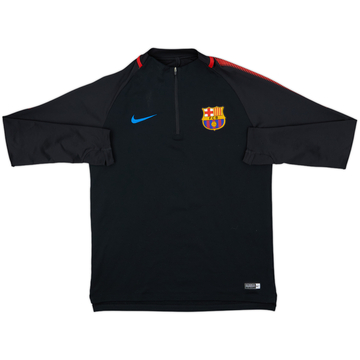 2017-18 Barcelona Nike 1/4 Zip Drill Top - 9/10 - (M)