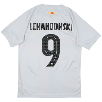 2022-23 Barcelona Third Shirt Lewandowski #9 - 7/10 - (M)