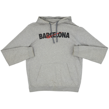 2019-20 Barcelona Nike Hooded Sweat Top - 8/10 - (M)