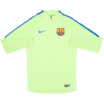 2017-18 Barcelona Nike 1/4 Zip Drill Top - 8/10 - (S)