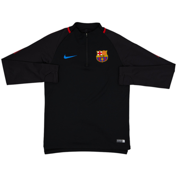 2017-18 Barcelona Nike 1/4 Zip Drill Top - 10/10 - (S)