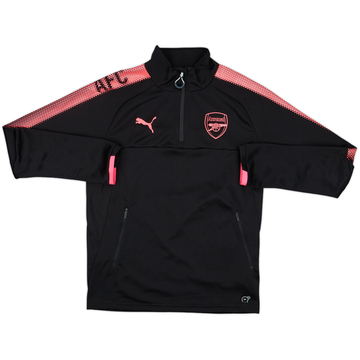 2017-18 Arsenal Puma 1/4 Zip Drill Top - 10/10 - (S)
